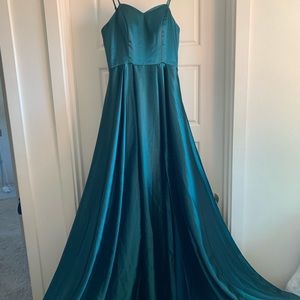 Emerald Green Prom Dress